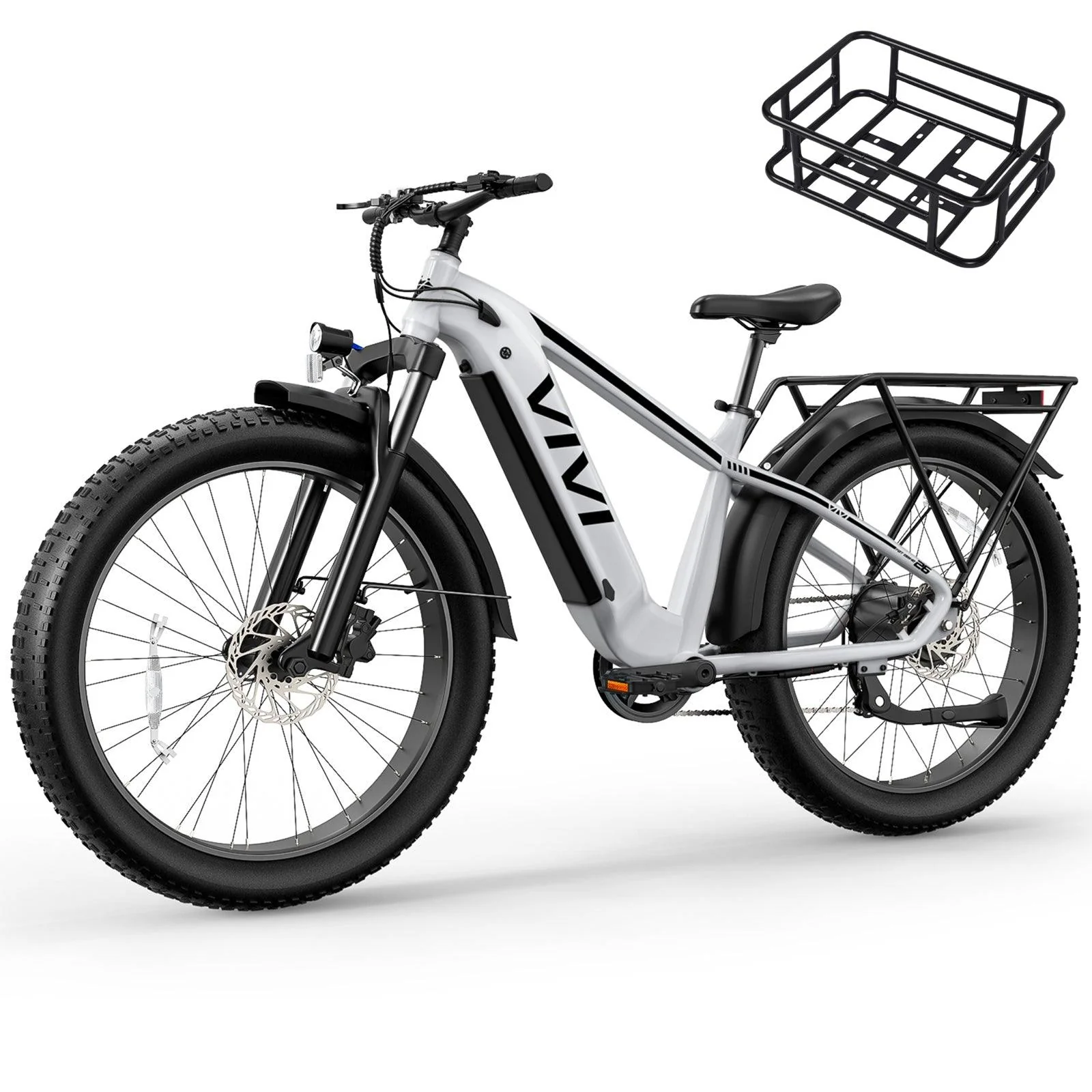 VIVI ACE01 Electric Bike All Terrain Fat Tire Electric Bike SGS Certified to UL2849 26 VIVI ACE01 Electric Bike All Terrain Fat Tire Electric Bike SGS Certified to UL2849