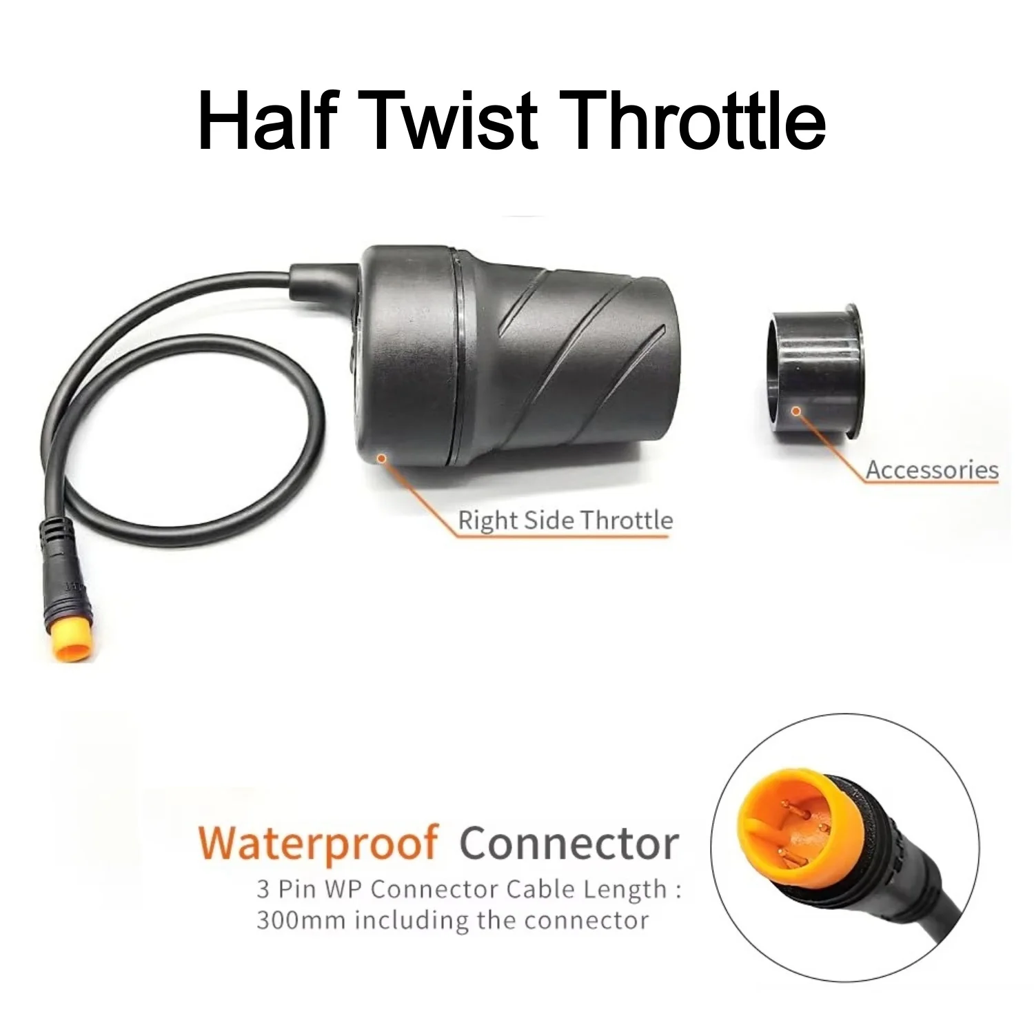 VIVI Electric Bike Half Twist Throttles 9 VIVI Electric Bike Half Twist Throttles
