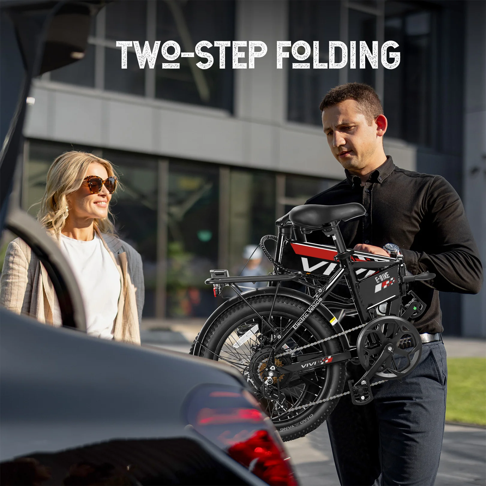 VIVI FM20UL Electric Bike 2.4" Fat Tire Folding Electric Bike SGS Certified to UL2849 13 VIVI FM20UL Electric Bike 2.4" Fat Tire Folding Electric Bike SGS Certified to UL2849