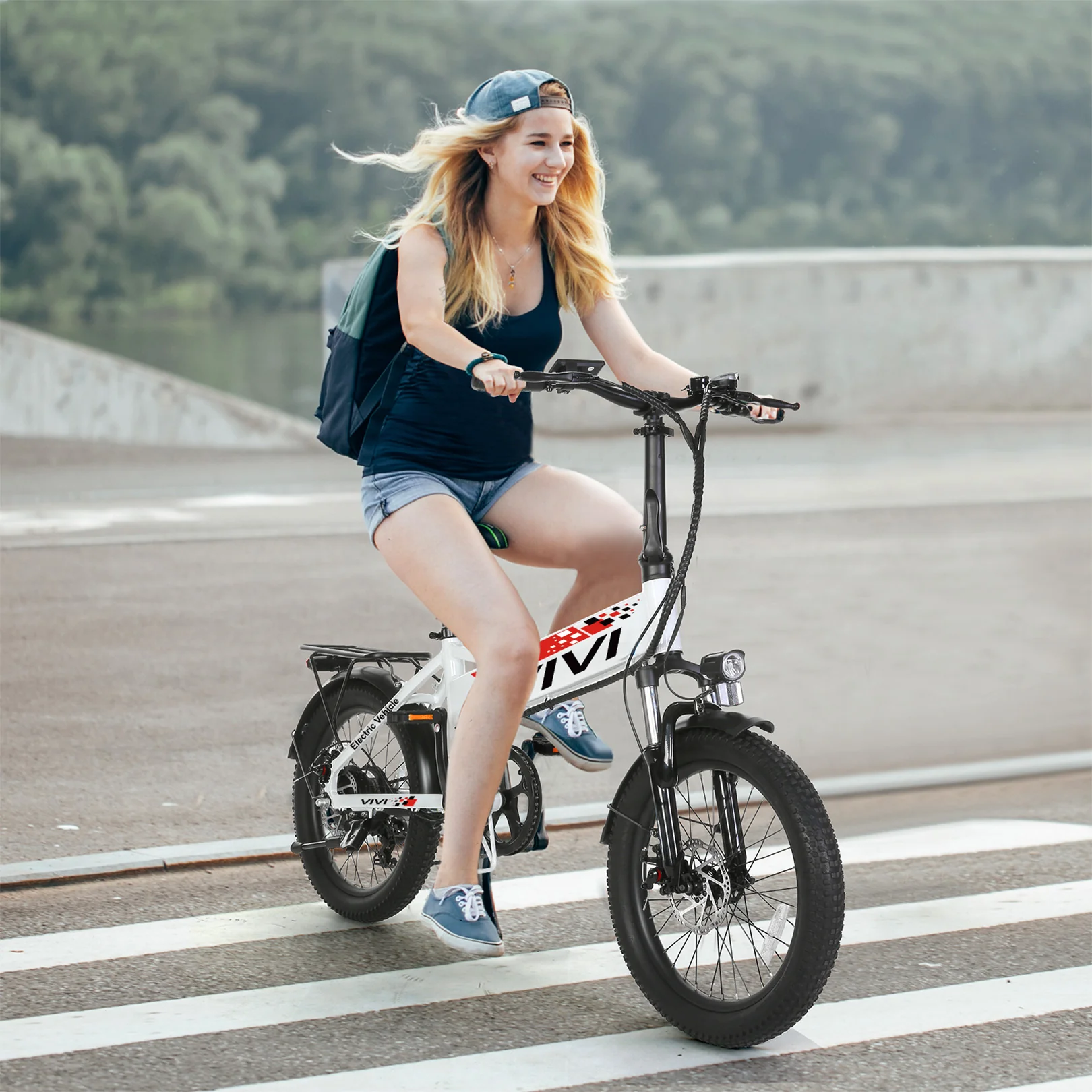 VIVI FM20UL Electric Bike 2.4" Fat Tire Folding Electric Bike SGS Certified to UL2849 15 VIVI FM20UL Electric Bike 2.4" Fat Tire Folding Electric Bike SGS Certified to UL2849