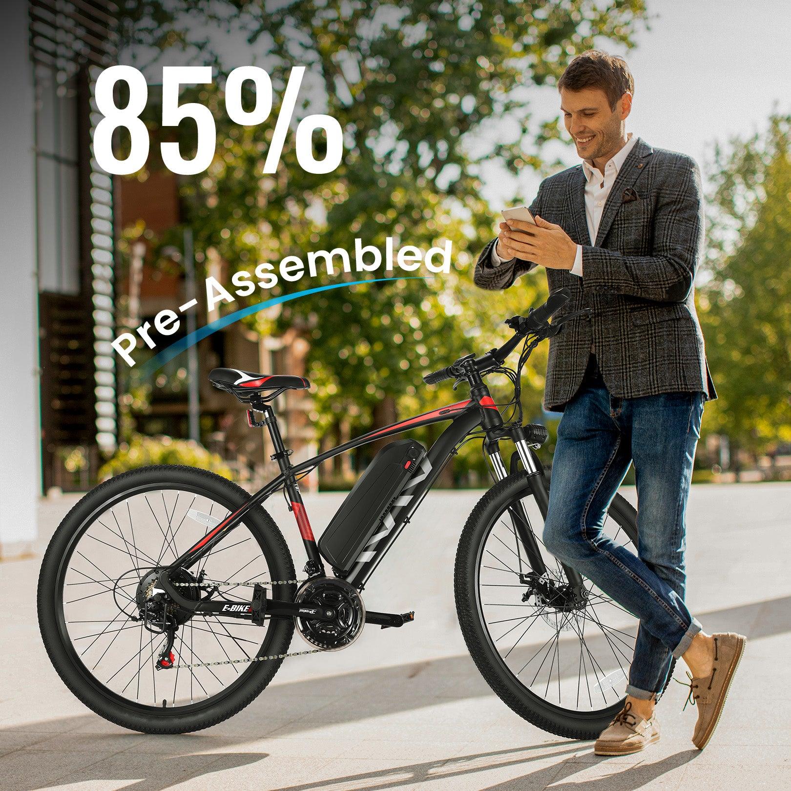 VIVI H7UL Electric Bike 27.5" Off Road Electric Mountain Bike SGS Certified to UL2849 12 VIVI H7UL Electric Bike 27.5" Off Road Electric Mountain Bike SGS Certified to UL2849