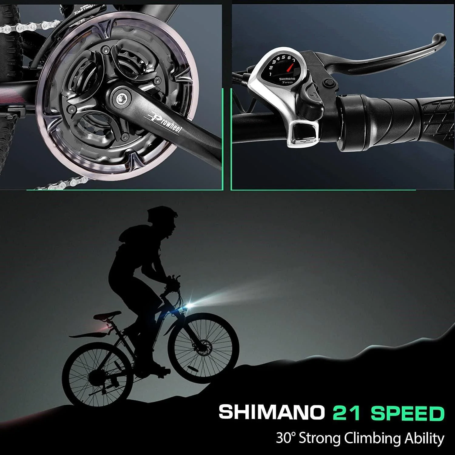 VIVI H7UL Electric Bike 27.5" Off Road Electric Mountain Bike SGS Certified to UL2849 9 VIVI H7UL Electric Bike 27.5" Off Road Electric Mountain Bike SGS Certified to UL2849