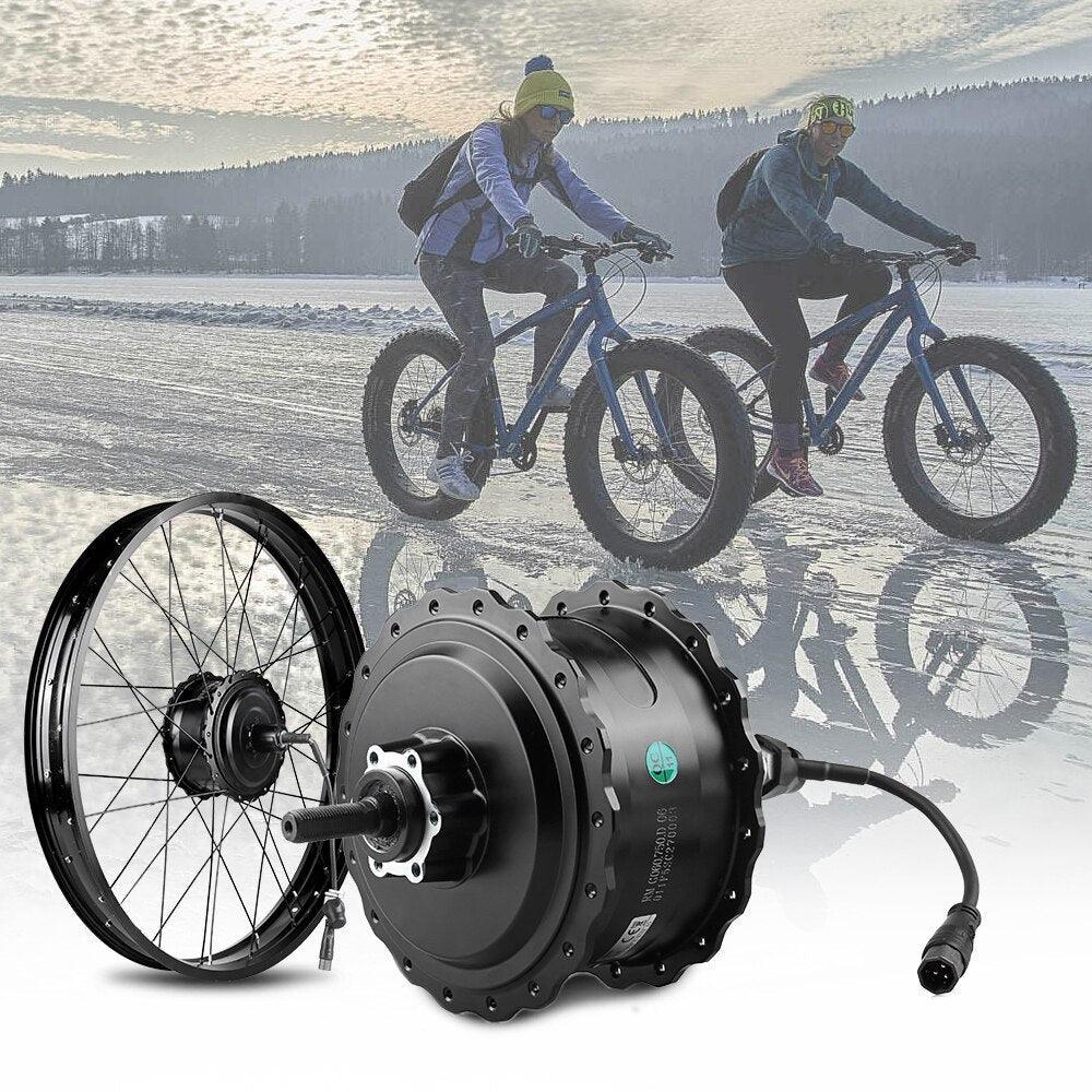 VIVI Bike 20 Inch Fat Tire Rear Wheel Set 4 VIVI Bike 20 Inch Fat Tire Rear Wheel Set