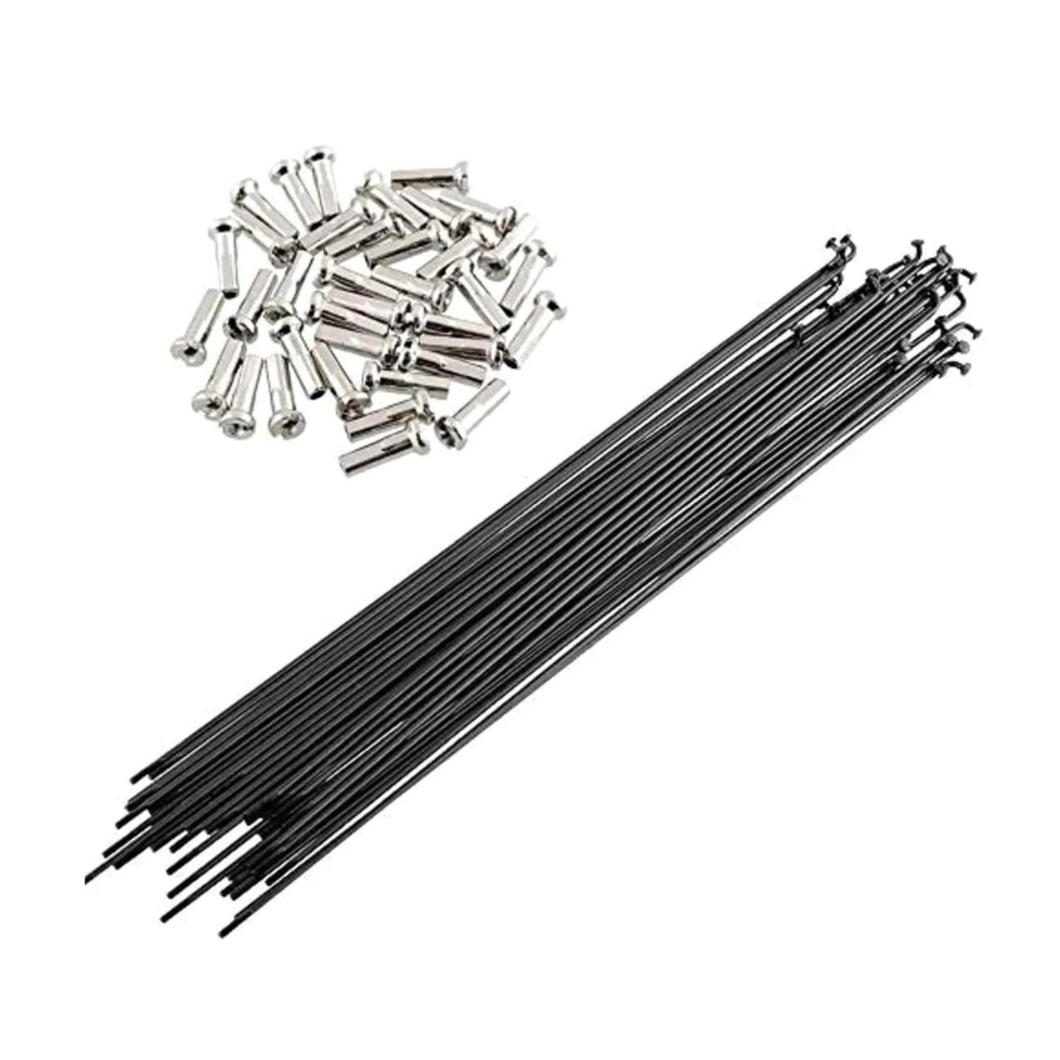 VIVI Bike 26 Inch Bike Spokes with Nipples 10 VIVI Bike 26 Inch Bike Spokes with Nipples