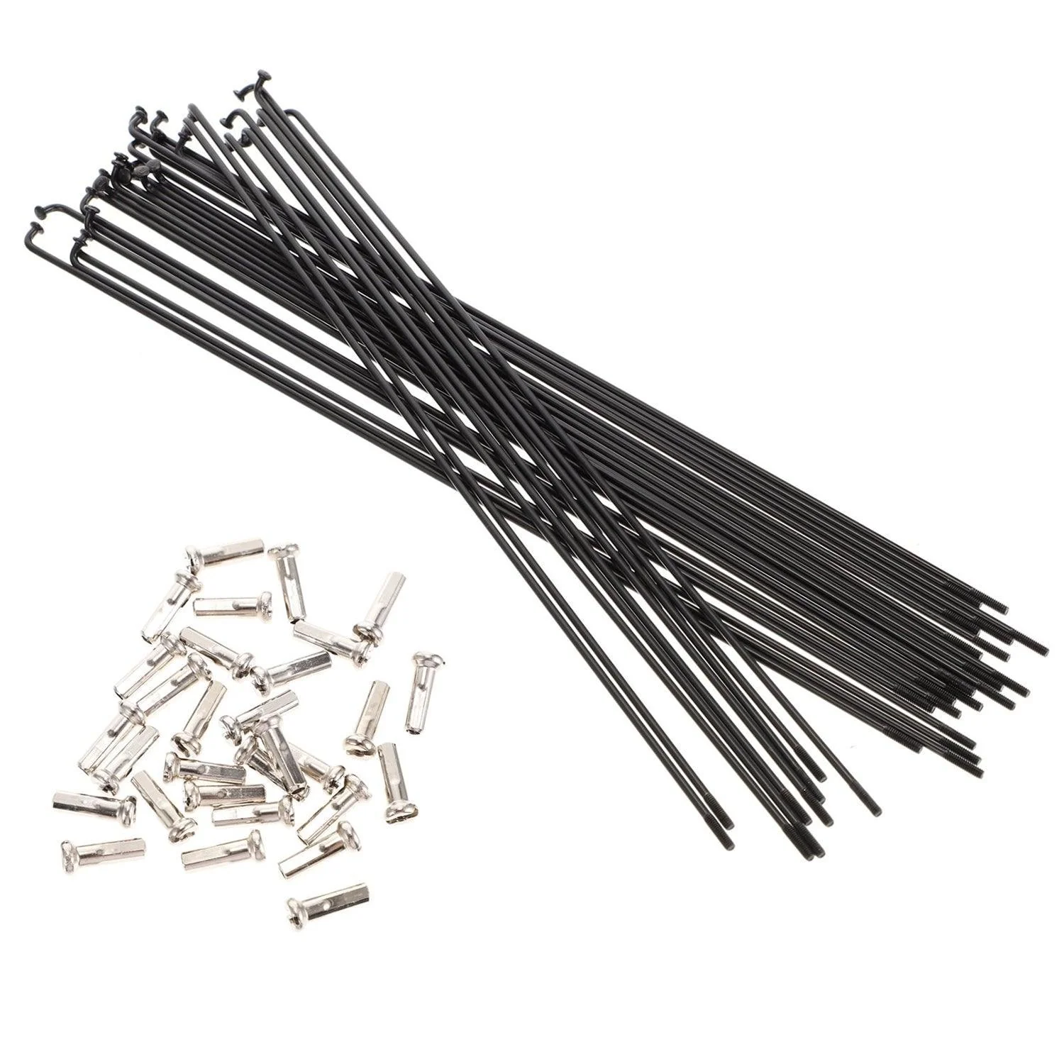 VIVI Bike 26 Inch Bike Spokes with Nipples 9 VIVI Bike 26 Inch Bike Spokes with Nipples