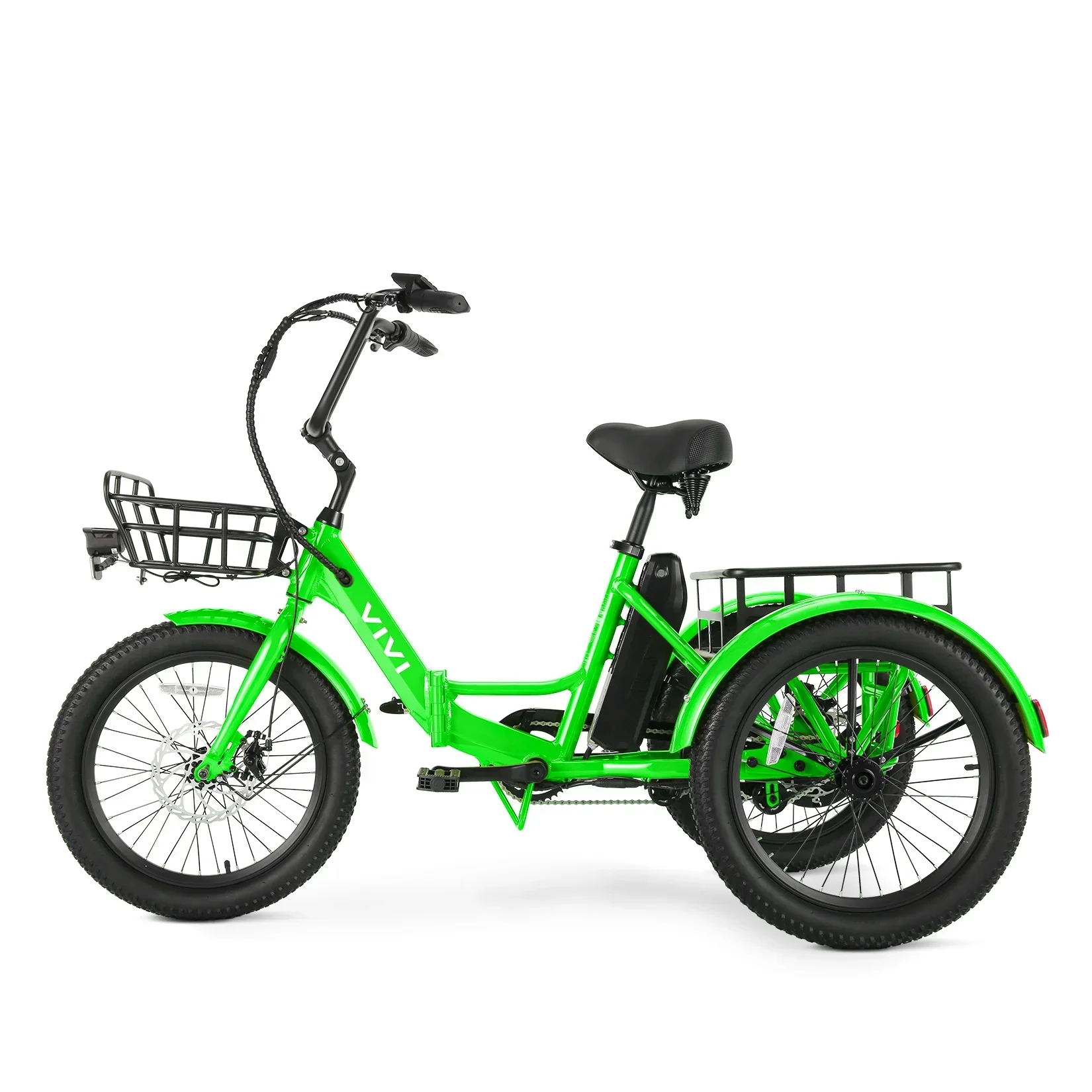 VIVI T01 Electric Trike Folding Cargo Electric Tricycle SGS Certified to UL2849 24 VIVI T01 Electric Trike Folding Cargo Electric Tricycle SGS Certified to UL2849
