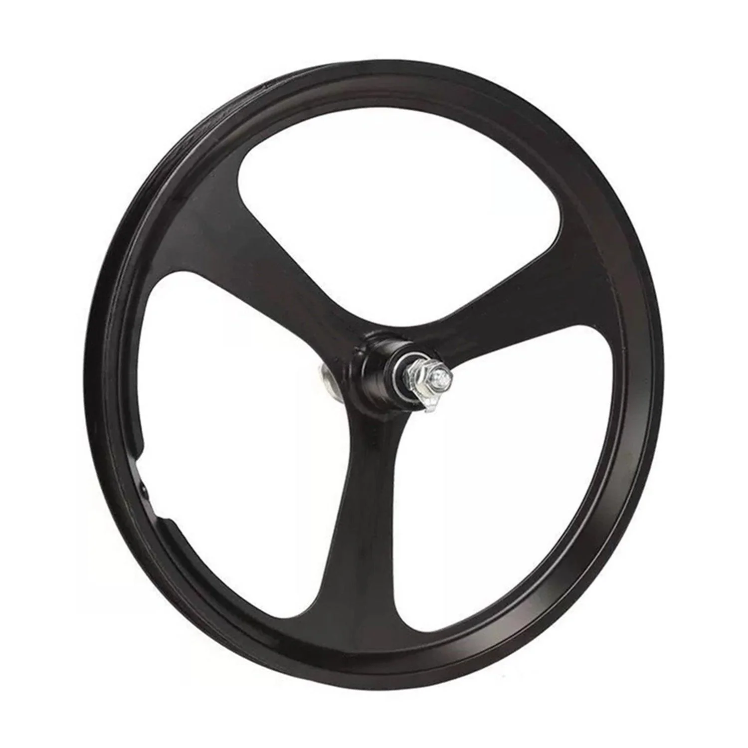 VIVI Bike 16 Inch Fat Tire Integrated Front Wheel Set 4 VIVI Bike 16 Inch Fat Tire Integrated Front Wheel Set