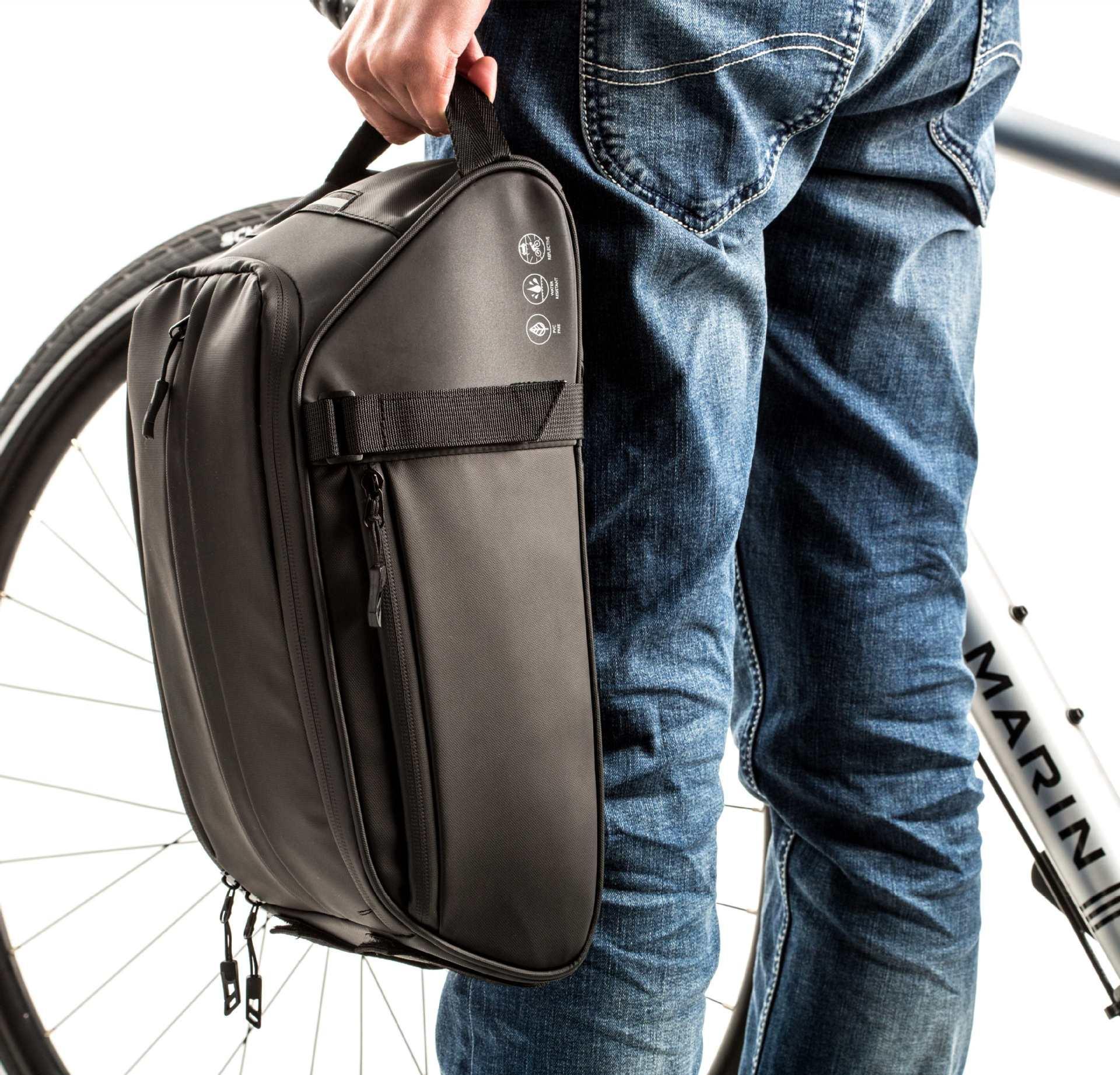 VIVI Bike Rear Rack Bag Bicycle Storage Bag Hanging Bag 8 VIVI Bike Rear Rack Bag Bicycle Storage Bag Hanging Bag