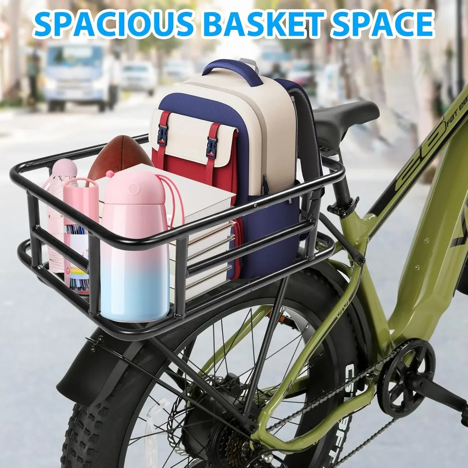 VIVI Rear Rack Basket Cargo Baskets for ACE01 & ACE07 11 VIVI Rear Rack Basket Cargo Baskets for ACE01 & ACE07