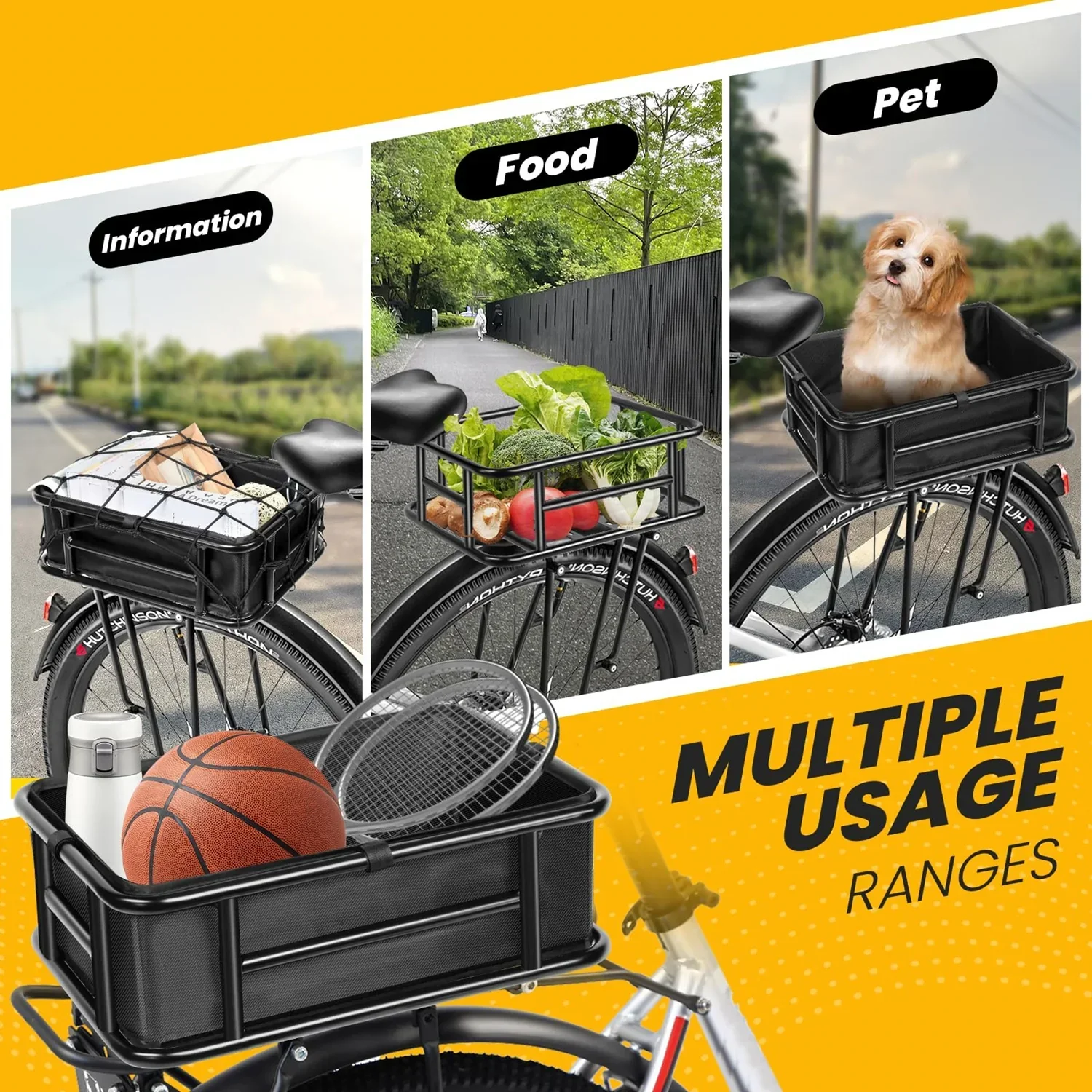VIVI Rear Rack Basket Cargo Baskets for ACE01 & ACE07 21 VIVI Rear Rack Basket Cargo Baskets for ACE01 & ACE07