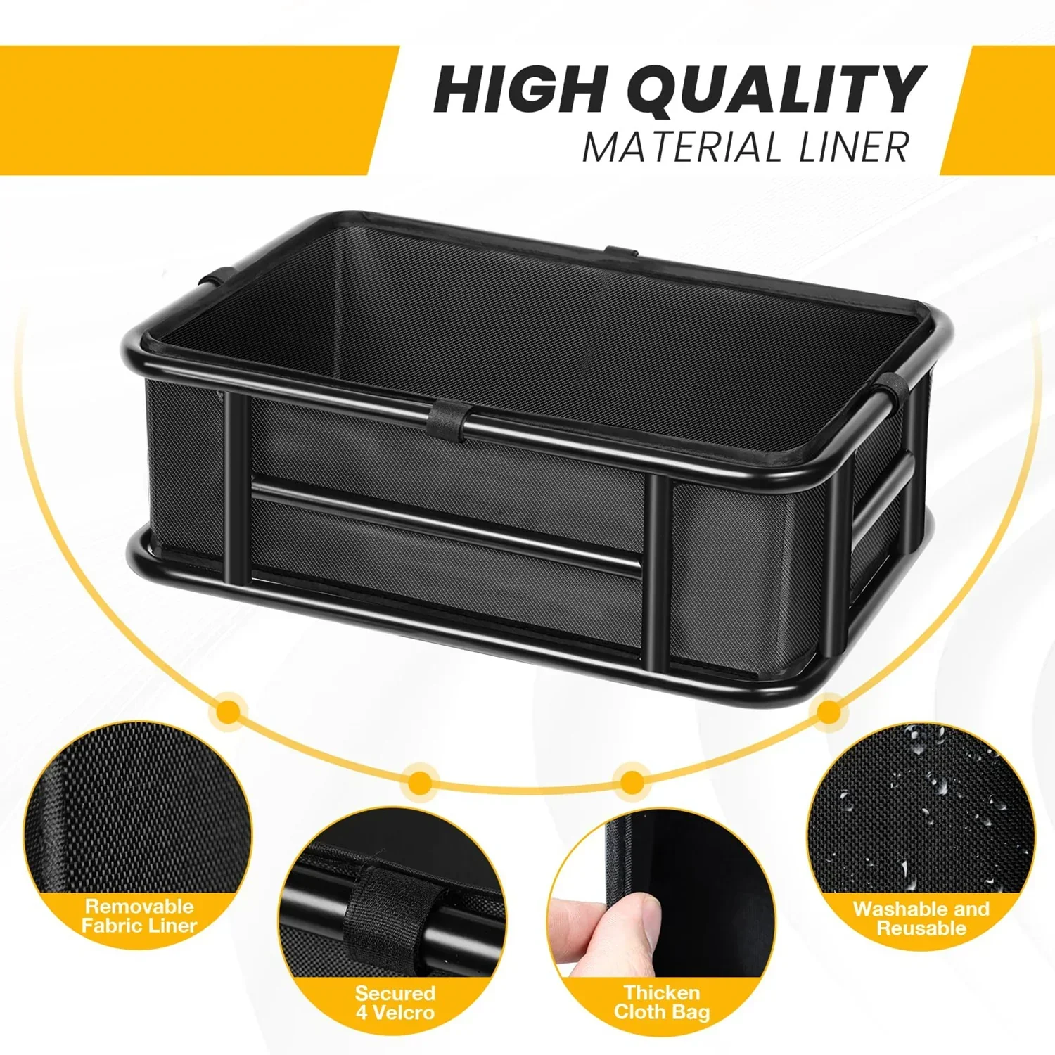 VIVI Rear Rack Basket Cargo Baskets for ACE01 & ACE07 22 VIVI Rear Rack Basket Cargo Baskets for ACE01 & ACE07