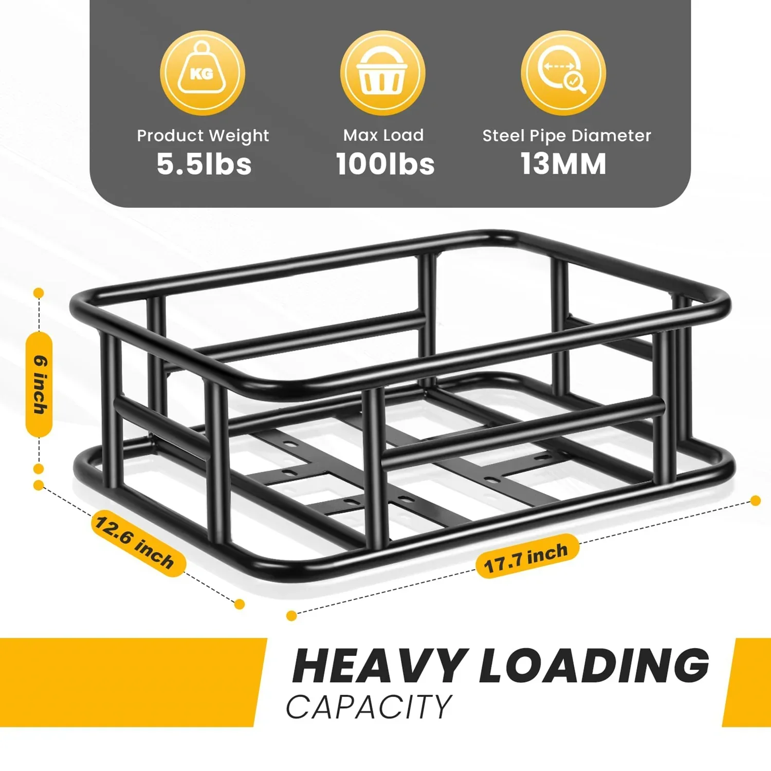 VIVI Rear Rack Basket Cargo Baskets for ACE01 & ACE07 24 VIVI Rear Rack Basket Cargo Baskets for ACE01 & ACE07