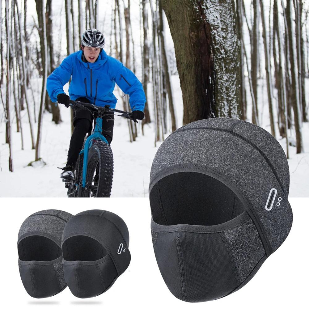 VIVI Bike Helmet Liner Cycling Warm Hood Masks 3 VIVI Bike Helmet Liner Cycling Warm Hood Masks