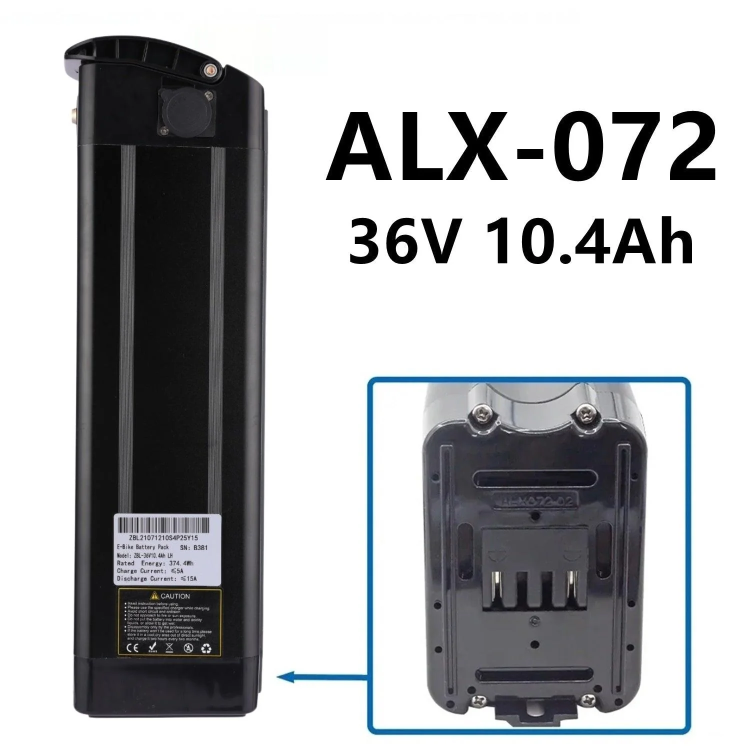 VIVI Electric Bike Battery For MT20UL Ebike 38 VIVI Electric Bike Battery For MT20UL Ebike