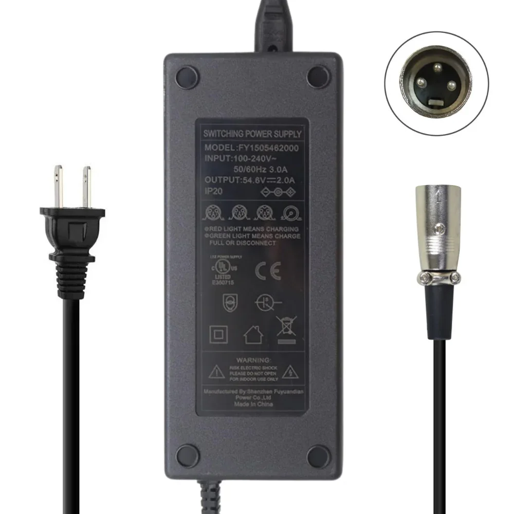 VIVI Electric Bike Chargers for 48V Battery 26 VIVI Electric Bike Chargers for 48V Battery