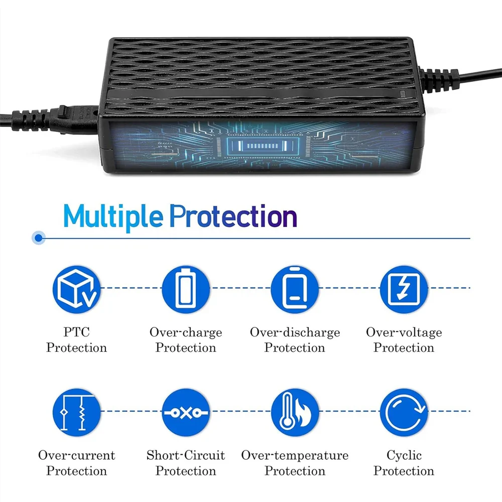 VIVI Electric Bike Chargers for 48V Battery 4 VIVI Electric Bike Chargers for 48V Battery