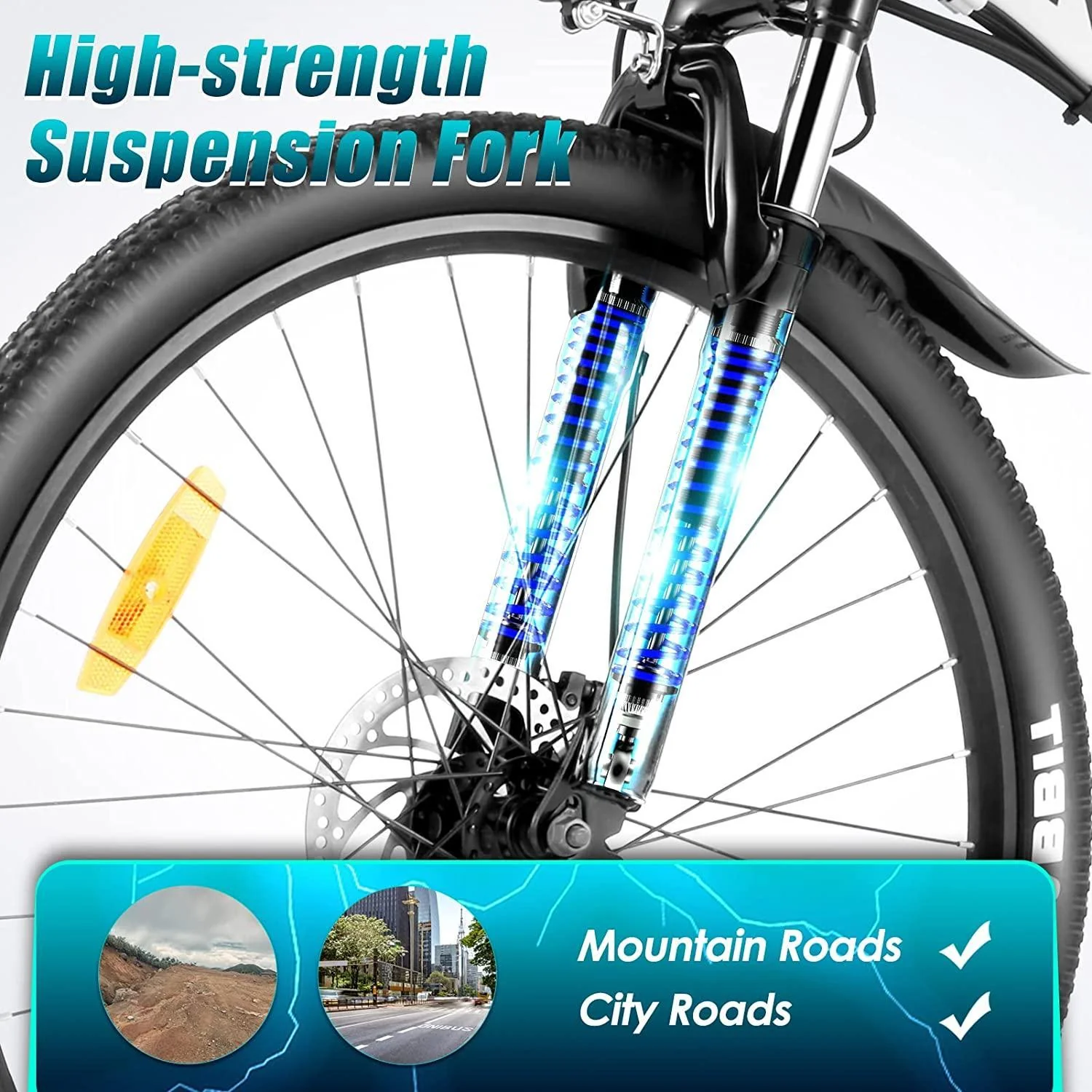 VIVI M026TGBUL Electric Bike Foldable Full Suspension Electric Mountain Bike SGS Certified to UL2849 11 VIVI M026TGBUL Electric Bike Foldable Full Suspension Electric Mountain Bike SGS Certified to UL2849