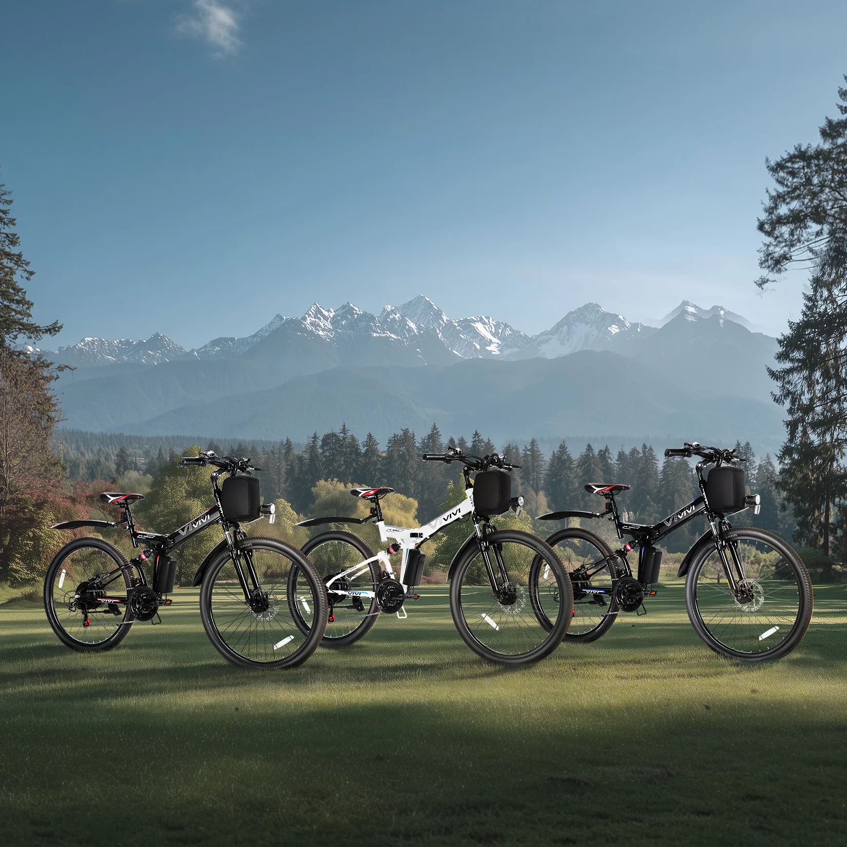 VIVI M026TGBUL Electric Bike Foldable Full Suspension Electric Mountain Bike SGS Certified to UL2849 13 VIVI M026TGBUL Electric Bike Foldable Full Suspension Electric Mountain Bike SGS Certified to UL2849