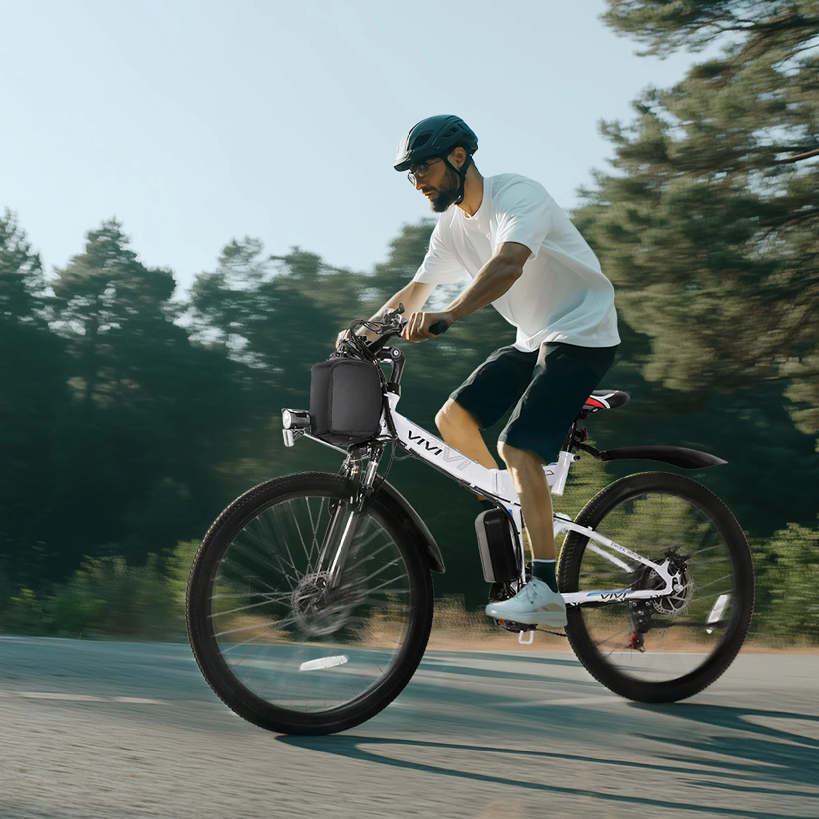VIVI M026TGBUL Electric Bike Foldable Full Suspension Electric Mountain Bike SGS Certified to UL2849 16 VIVI M026TGBUL Electric Bike Foldable Full Suspension Electric Mountain Bike SGS Certified to UL2849