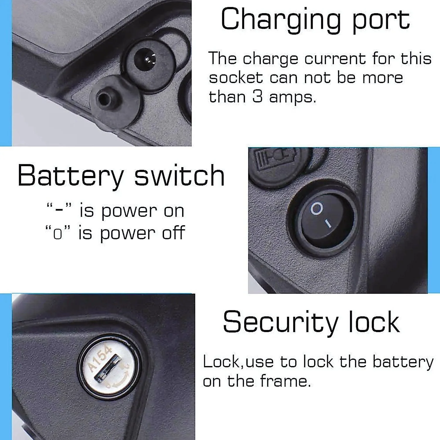 VIVI Electric Bike Battery For H6 Ebike 8 VIVI Electric Bike Battery For H6 Ebike