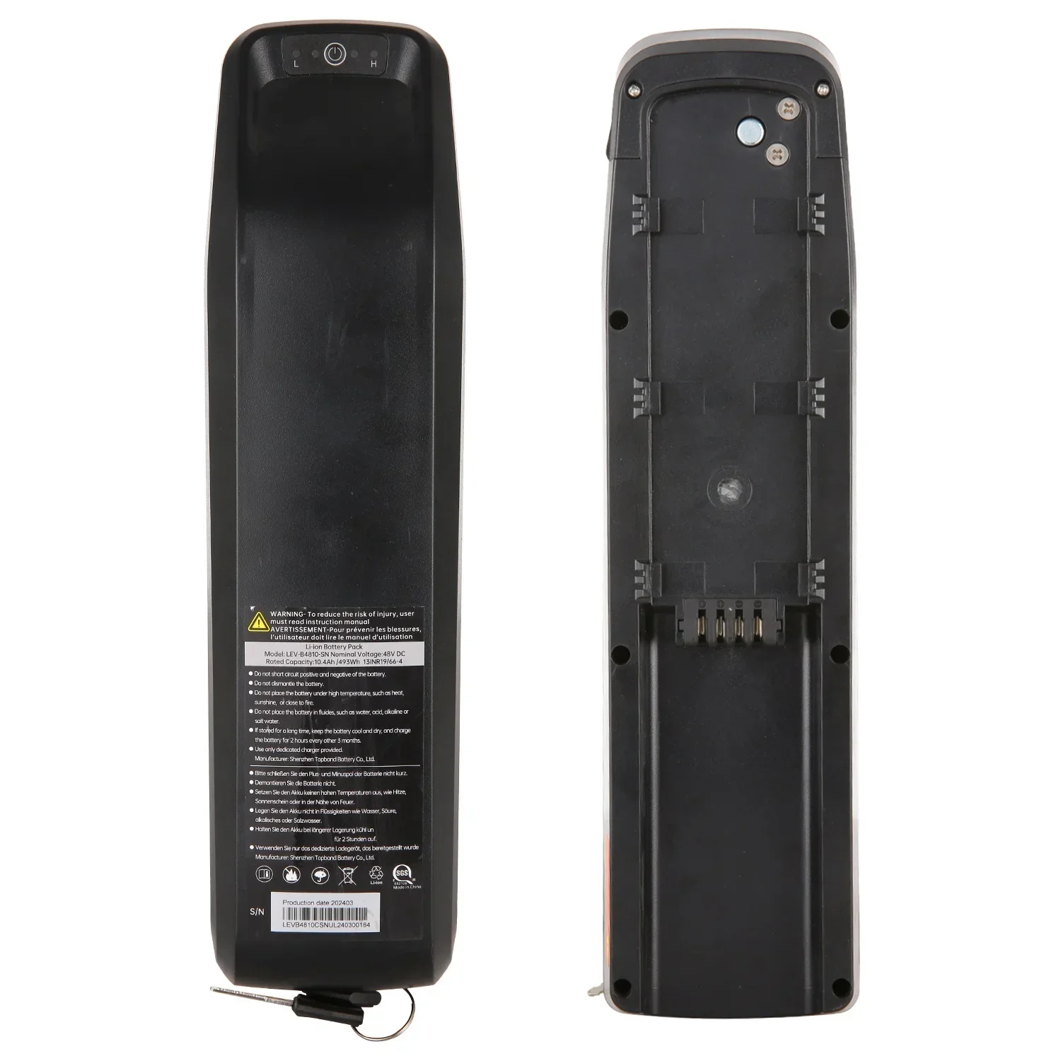 VIVI Electric Bike Battery For T01 Ebike