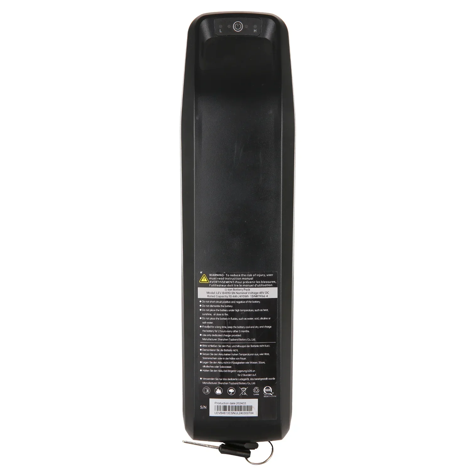 VIVI Electric Bike Battery For T01 Ebike