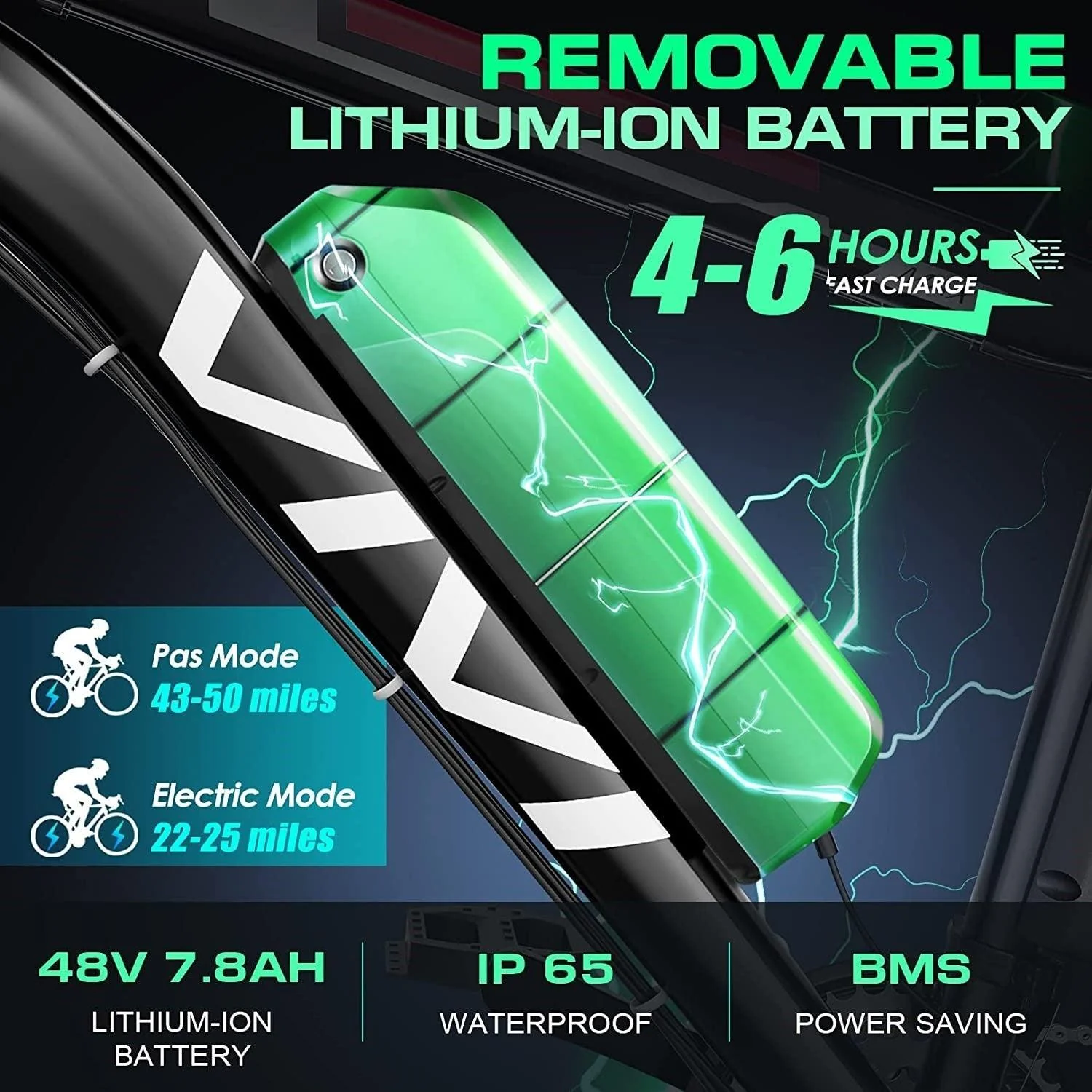 VIVI M026SHUL Electric Bike Hardtail Electric Mountain Bike SGS Certified to UL2849 5 VIVI M026SHUL Electric Bike Hardtail Electric Mountain Bike SGS Certified to UL2849