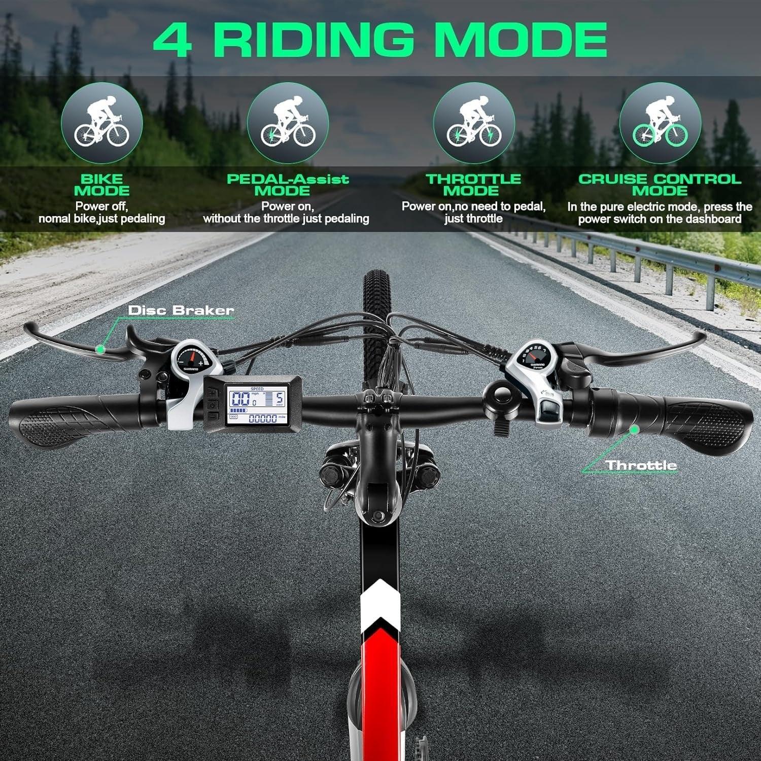 VIVI M026SHUL Electric Bike Hardtail Electric Mountain Bike SGS Certified to UL2849 7 VIVI M026SHUL Electric Bike Hardtail Electric Mountain Bike SGS Certified to UL2849
