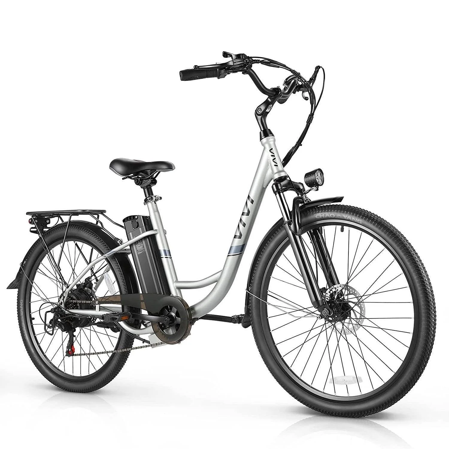 VIVI C26UL Electric Bike Cruiser Electric Commuter Bike SGS Certified to UL2849 26 VIVI C26UL Electric Bike Cruiser Electric Commuter Bike SGS Certified to UL2849