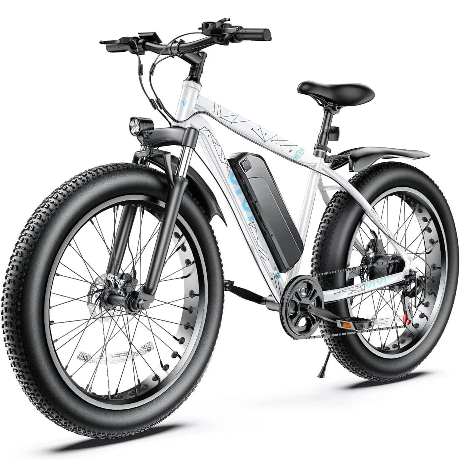 VIVI F26FUL Electric Bike Long Range Fat Tire Electric Bike SGS Certified to UL2849 24 VIVI F26FUL Electric Bike Long Range Fat Tire Electric Bike SGS Certified to UL2849