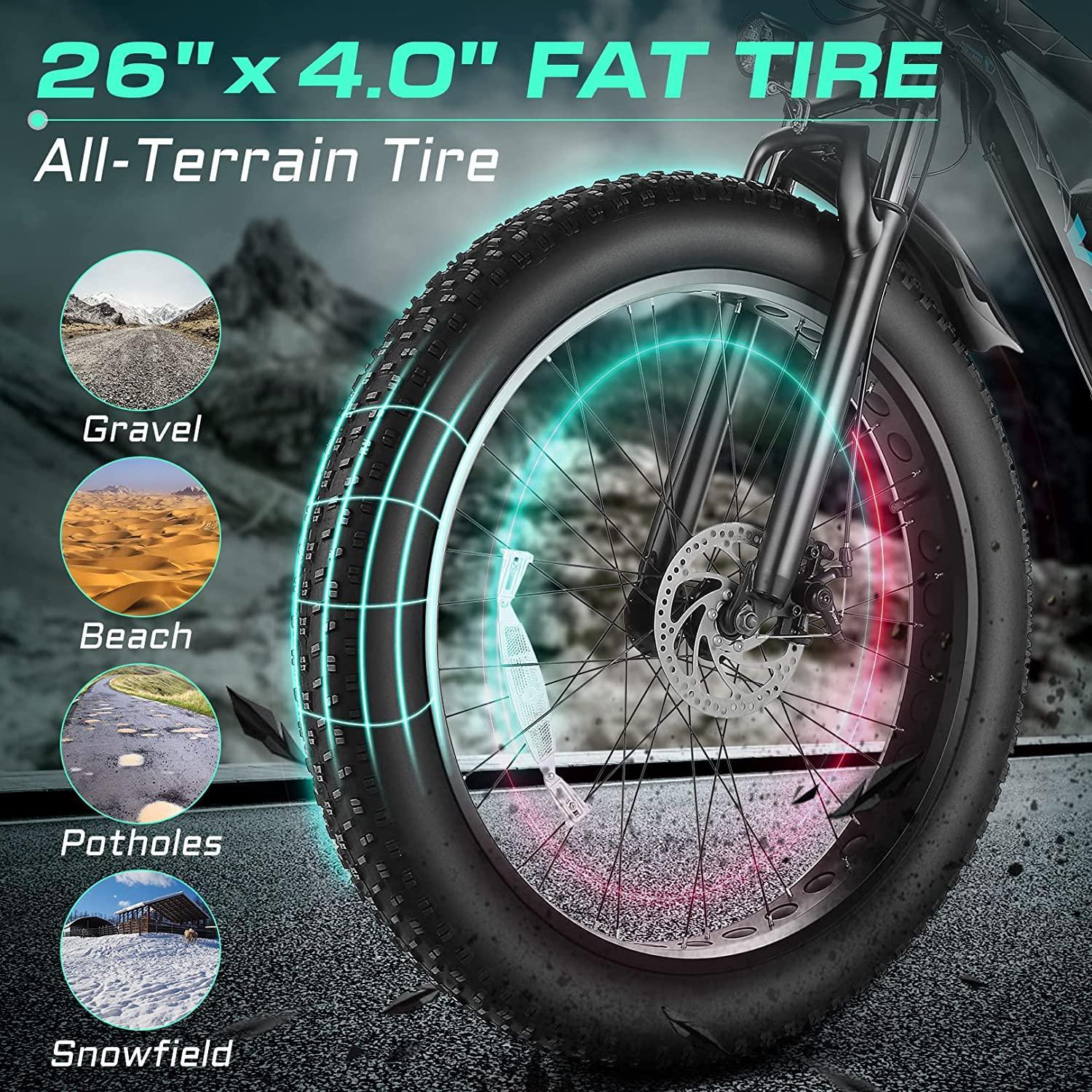 VIVI F26FUL Electric Bike Long Range Fat Tire Electric Bike SGS Certified to UL2849 6 VIVI F26FUL Electric Bike Long Range Fat Tire Electric Bike SGS Certified to UL2849