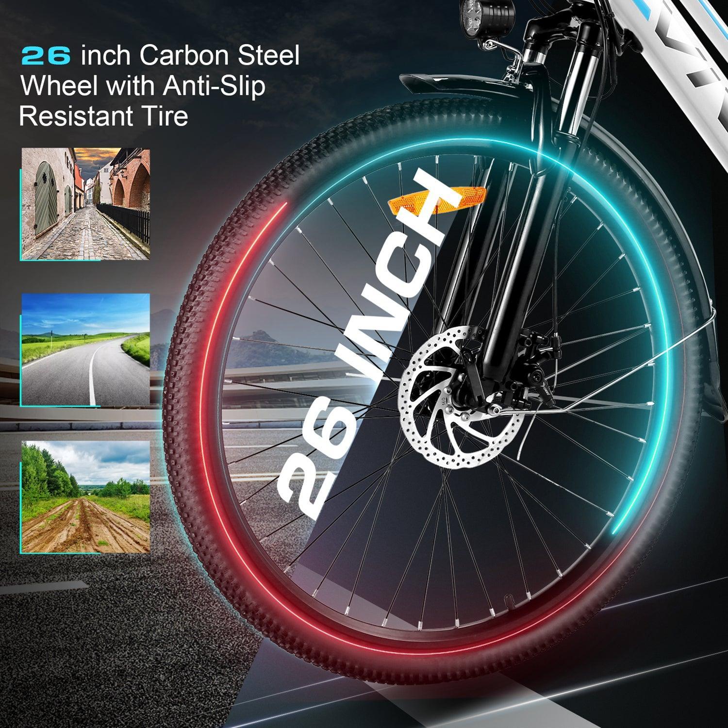 VIVI MT26GUL Electric Bike Rambler Electric Commuter Bike SGS Certified to UL2849 7 VIVI MT26GUL Electric Bike Rambler Electric Commuter Bike SGS Certified to UL2849