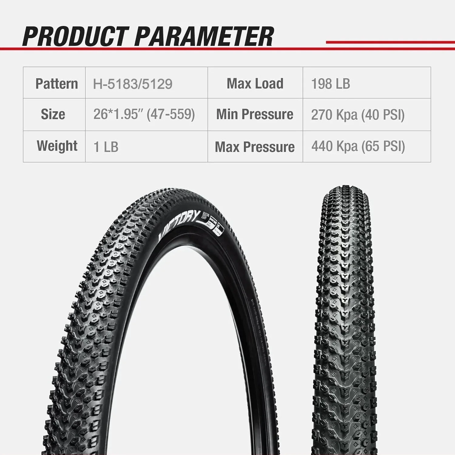 VIVI Electric Bike Tires 4 VIVI Electric Bike Tires