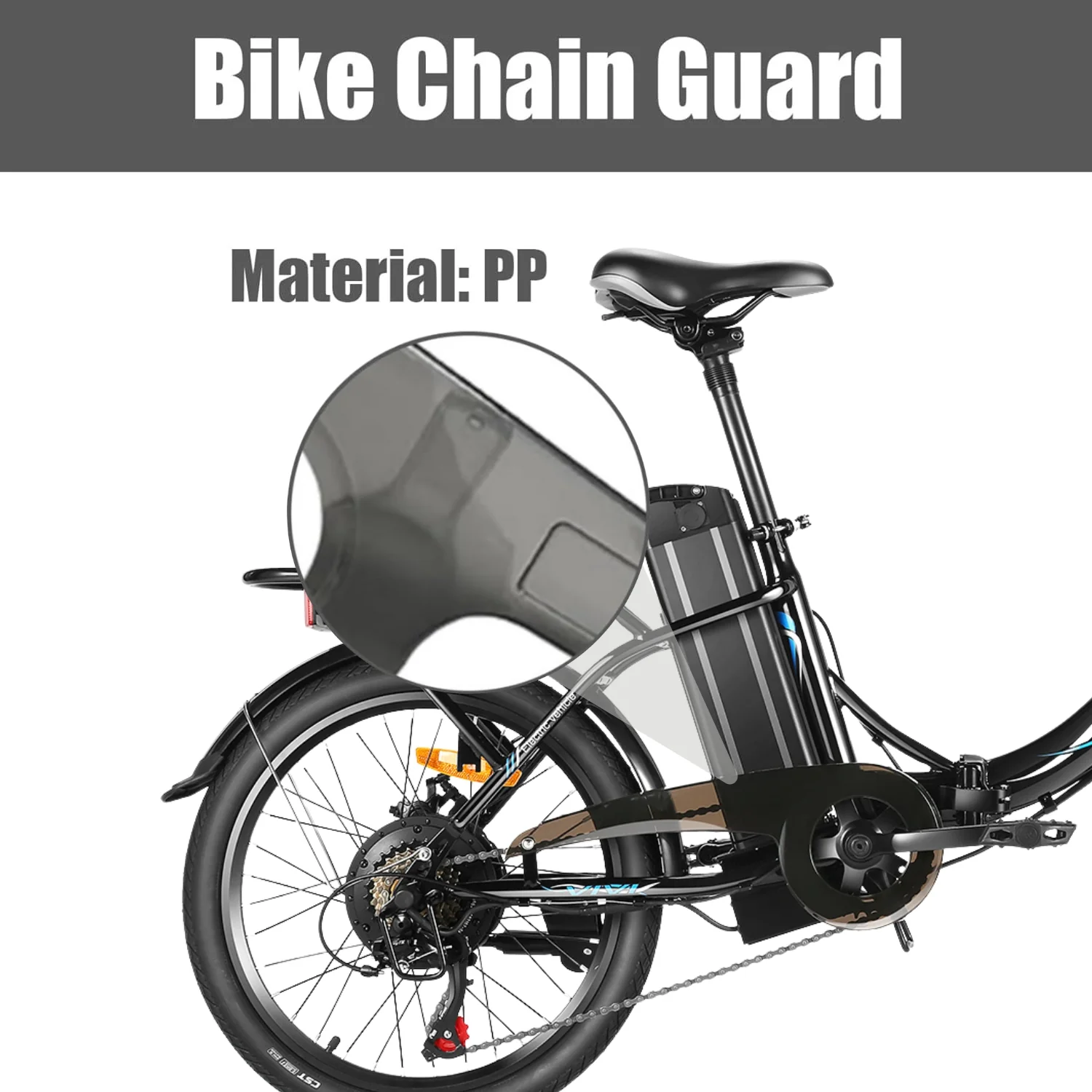 VIVI Electric Bike Chain Guards 10 VIVI Electric Bike Chain Guards