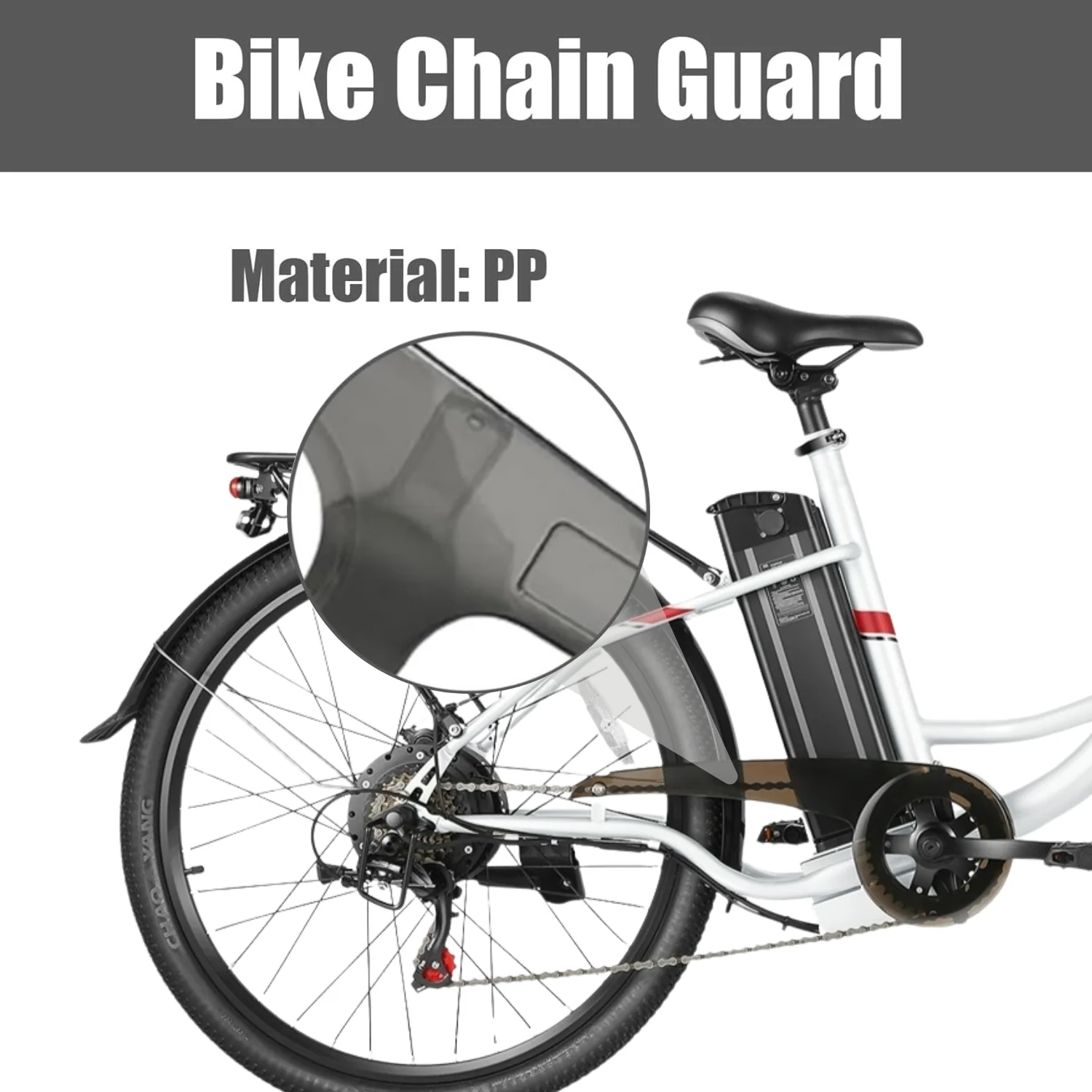 VIVI Electric Bike Chain Guards 4 VIVI Electric Bike Chain Guards