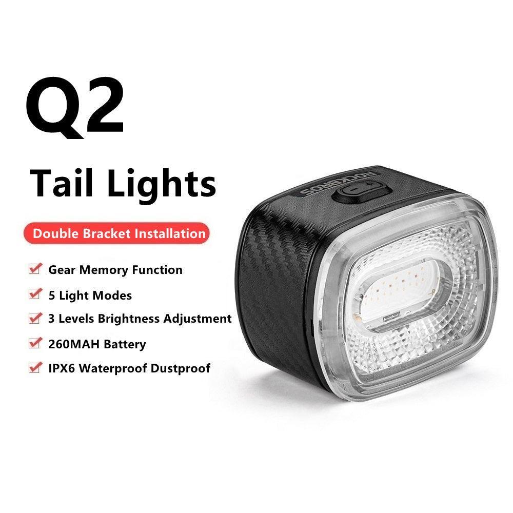 VIVI Bike Smart Tail Light Night Riding Rear Lights 2 VIVI Bike Smart Tail Light Night Riding Rear Lights