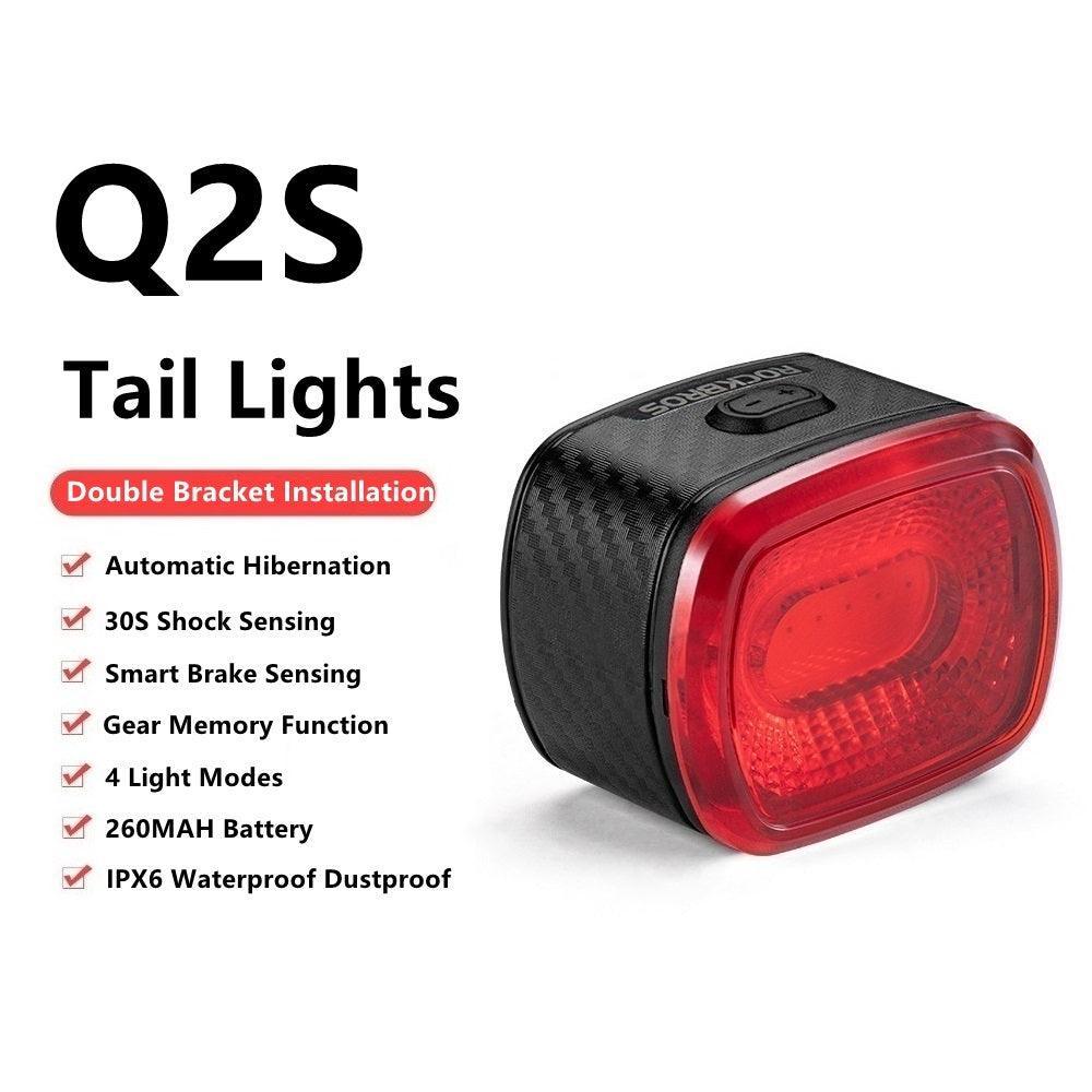 VIVI Bike Smart Tail Light Night Riding Rear Lights 3 VIVI Bike Smart Tail Light Night Riding Rear Lights
