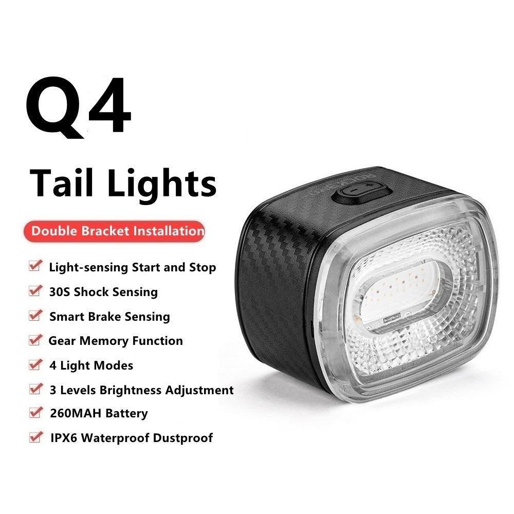 VIVI Bike Smart Tail Light Night Riding Rear Lights 4 VIVI Bike Smart Tail Light Night Riding Rear Lights