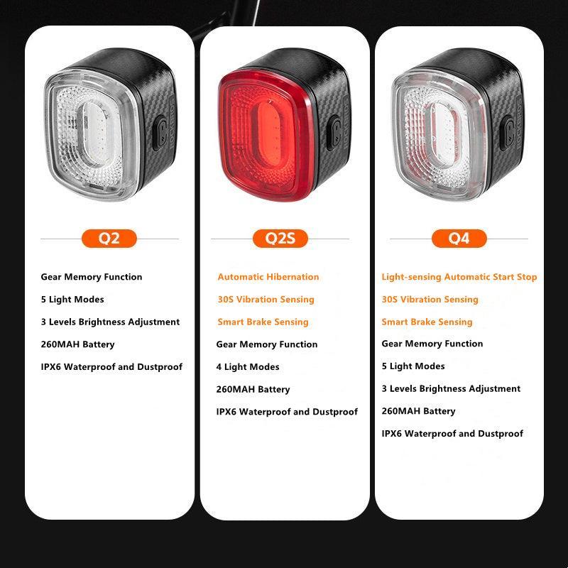 VIVI Bike Smart Tail Light Night Riding Rear Lights 7 VIVI Bike Smart Tail Light Night Riding Rear Lights