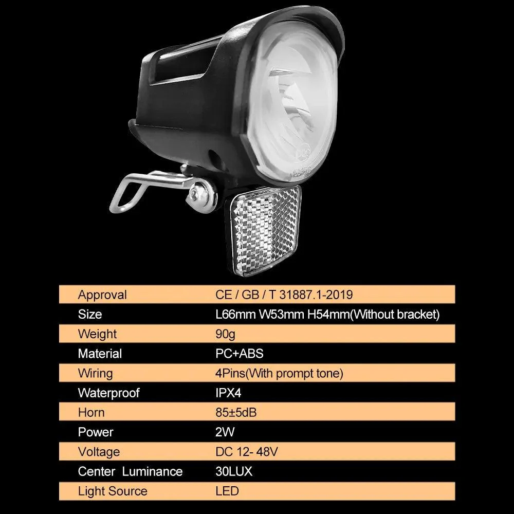 VIVI Bike Headlight QD252 Bike Front Lights 8 VIVI Bike Headlight QD252 Bike Front Lights
